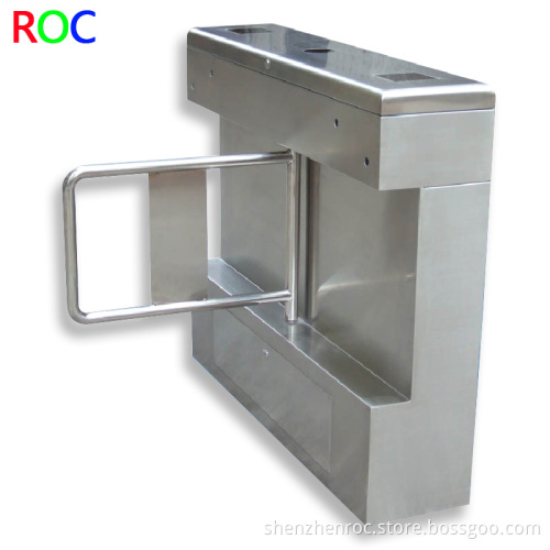 Access Control Semi-Auto Turnstile Swing Gate